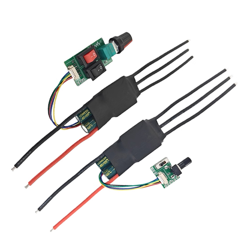 Brushless Motor Thrust Test Stand - Dreiphasige sensorlose, bürstenlose Gleichstrommotor-Treiberplatine, 0–5 V/PWM/Potentiometer-Geschwindigkeitsregelung,