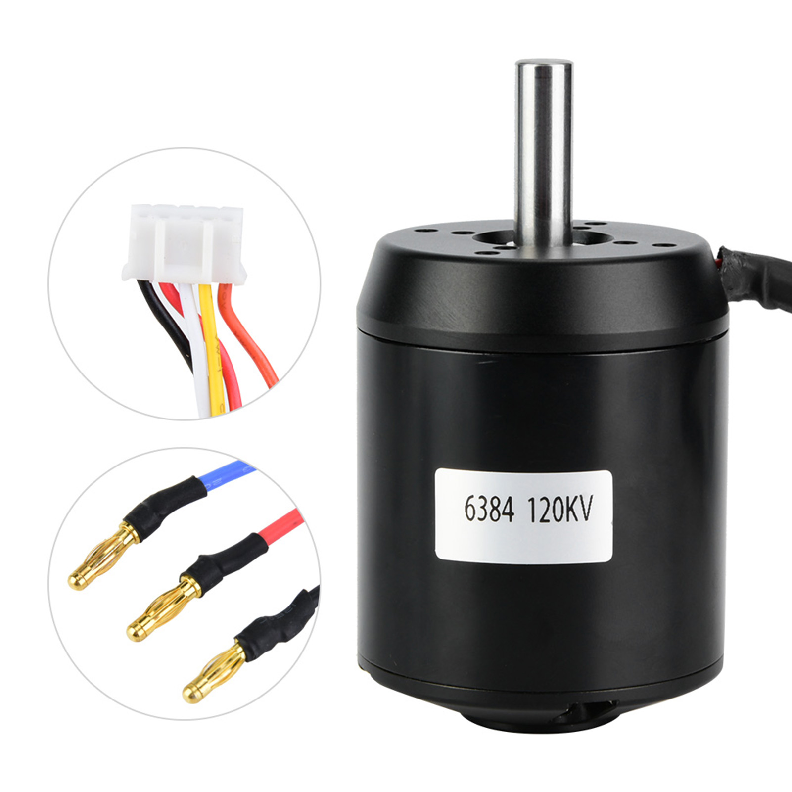 6384 120KV BLDC Outrunner Bürs – 6384 Brushless Motor Sensored Bewertung und Preis